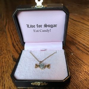 NWT! Juicy Couture Hard Candy Gold Necklace